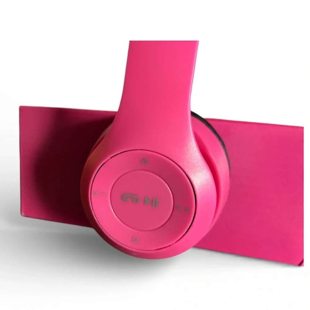 GEMS Pink Wireless Headphones - Picture 3 of 4